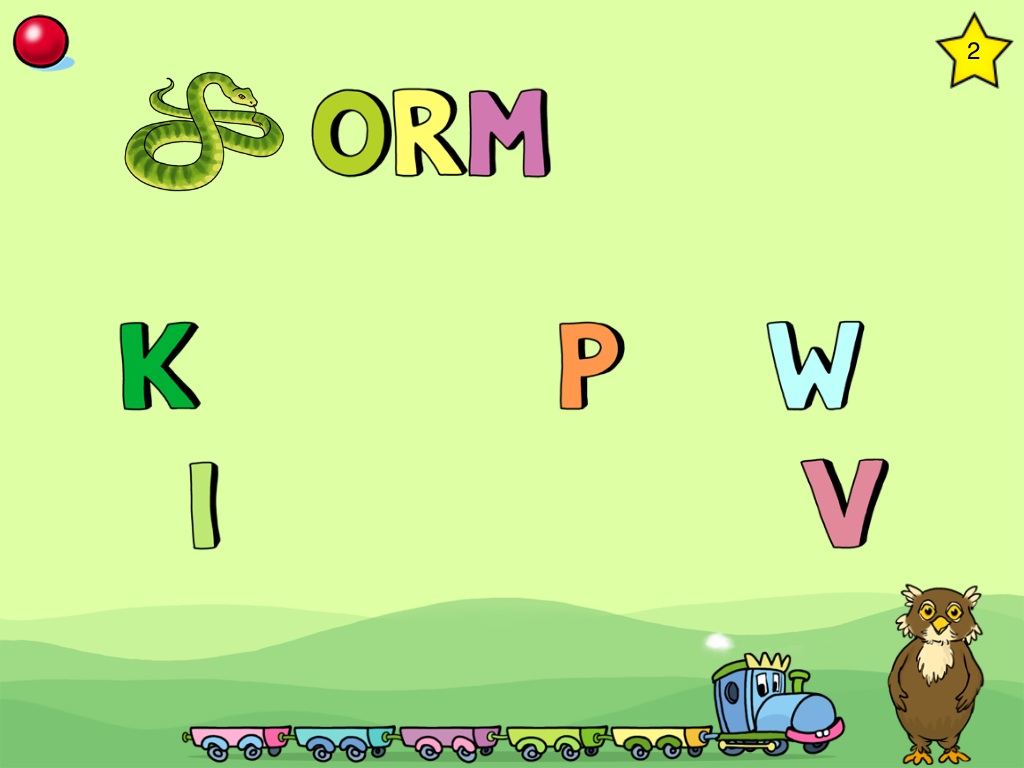 hitta ord av blandade bokstäver